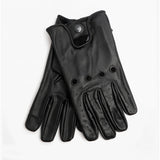Jack & Jones DRIVER Mens Leather Driving Gloves Black