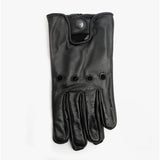 Jack & Jones DRIVER Mens Leather Driving Gloves Black