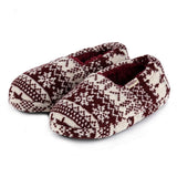 Totes Toasties FAIR ISLE Girls Mule Slippers Multi