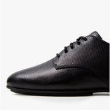 FitFlop ADEOLA LIZARD Womens Leather Derby Shoes All Black