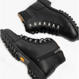 Harley Davidson WELDON SCRATCH Mens Leather Hiker Ankle Boots Black