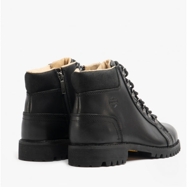 Harley Davidson WELDON SCRATCH Mens Leather Hiker Ankle Boots Black