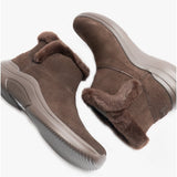 Skechers 144250/CHOC ON-THE-GO MIDTOWN SO PLUSH Womens Ankle Boots Chocolate