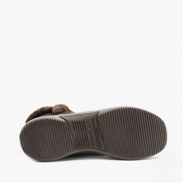 Skechers 144250/CHOC ON-THE-GO MIDTOWN SO PLUSH Womens Ankle Boots Chocolate