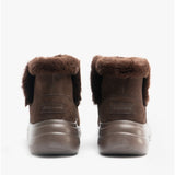 Skechers 144250/CHOC ON-THE-GO MIDTOWN SO PLUSH Womens Ankle Boots Chocolate