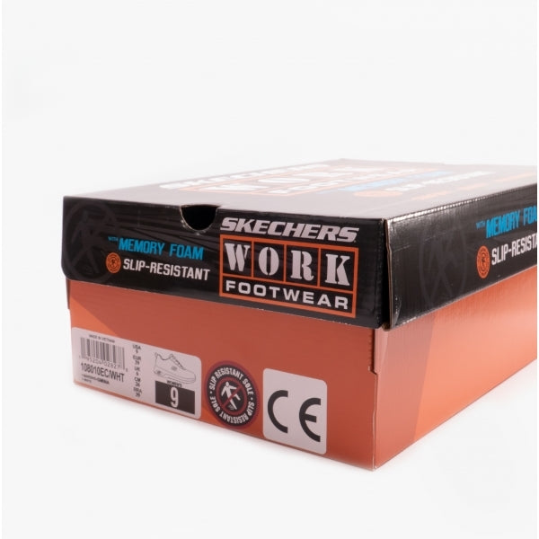 Skechers Work 108010EC MARSING - GMINA SR Womens Occupational Trainers White