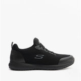 Skechers Work 200051EC SQUAD - MYTON SR Mens Occupational Trainers Black