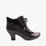 Hush Puppies VIVIANNA Womens Leather Boots Black