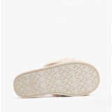Bedroom Athletics RUBY Womens Faux Fur Slide Slippers Cream