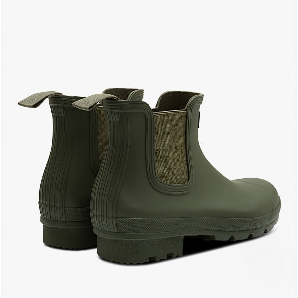 Hunter ORIGINAL CHELSEA Mens Wellies Dark Olive