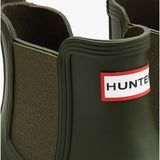 Hunter ORIGINAL CHELSEA Mens Wellies Dark Olive