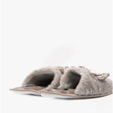 Jo & Joe BEAU Womens Mule Slippers Grey