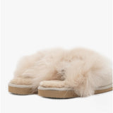 Shepherd EVELINA Womens Sheepskin Mules Honey