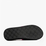 Rocket Dog STRATUS WINETTE Womens Faux Fur Slide Sandals Grey/Pink/Black