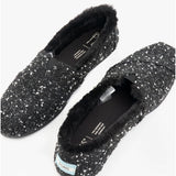 TOMS ALPARGATA Womens Boucle Espadrilles Black