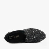 TOMS ALPARGATA Womens Boucle Espadrilles Black