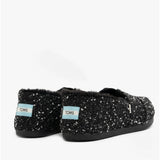 TOMS ALPARGATA Womens Boucle Espadrilles Black