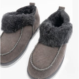 Shepherd ALBINA Womens Sheepskin Slipper Boots Asphalt