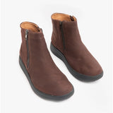 Strive BAMFORD II Womens Leather Ankle Boots Moro Brown