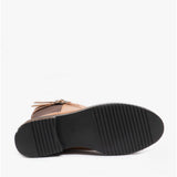 Hush Puppies CARLA Womens Leather Tall Boots Brown