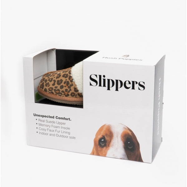 Hush Puppies ARIANNA Womens Suede Mule Slippers Multi