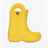 Crocs 12803-730 HANDLE IT RAIN BOOT Kids Wellies Yellow