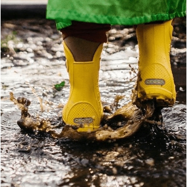 Crocs 12803-730 HANDLE IT RAIN BOOT Kids Wellies Yellow