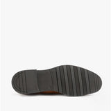 Hush Puppies STERLING Mens Leather Derby Shoes Tan