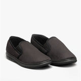 Fleet & Foster JOHN Mens Slippers Black