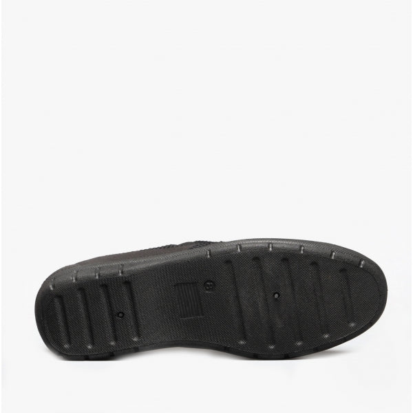 Fleet & Foster JOHN Mens Slippers Black