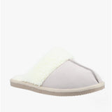 Hush Puppies ARIANNA Womens Suede Mule Slippers Beige