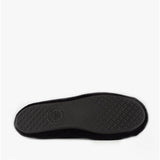 Totes Isotoner STRETCH TERRY BOW Womens Ballerina Slippers Black