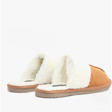 Hush Puppies ARIANNA Womens Suede Mule Slippers Tan