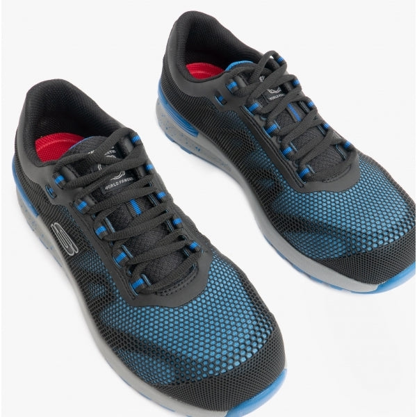 Skechers Work 77180EC BULKLIN - LYNDALE Mens Safety Trainers Blue