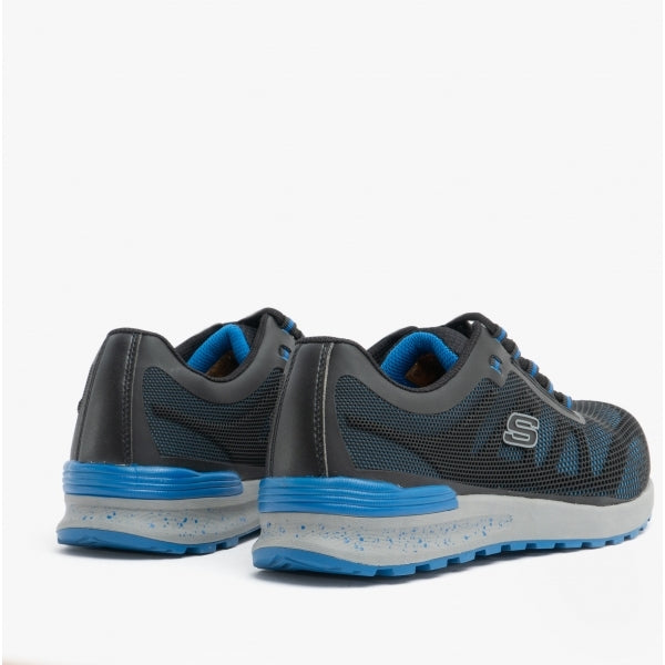 Skechers Work 77180EC BULKLIN - LYNDALE Mens Safety Trainers Blue