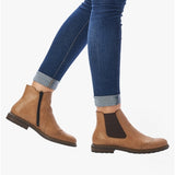 Rieker 71072-20 Womens Ankle Boots Brown