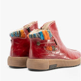 Josef Seibel MAREN 19 Womens Leather Ankle Boots Hibiscus/Combi