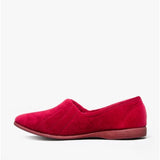GBS AUDREY Slip On Womens Slippers Red
