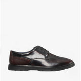 Silver Street London RUSKIN Mens Leather Derby Shoes Oxblood