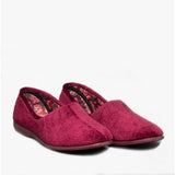 GBS AUDREY Womens Slippers Burgundy