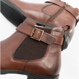 Silver Street London GRAFTON Mens Leather Ankle Boots Brown