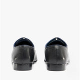 Silver Street London BAKER Mens Leather Plain Toe Pointed Shoes Black