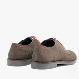 Silver Street London HOLGATE Mens Leather Brogue Shoes Anthracite