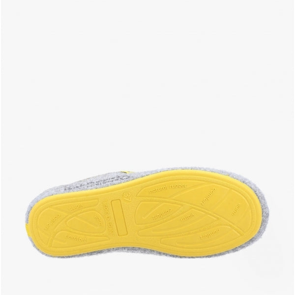 Hush Puppies THE GOOD SLIPPER Womens Recycled Mule Slippers Grey