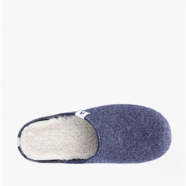Hush Puppies THE GOOD SLIPPER Womens Recycled Mule Slippers Navy