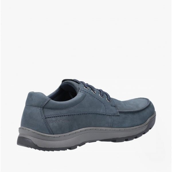 Hush Puppies TUCKER LACE Mens Nubuck Casual Shoes Navy