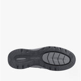 Hush Puppies JASPER Mens Leather Slip On Shoes Navy