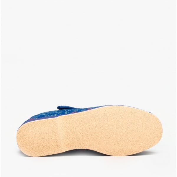 GBS RHONA Womens Boot Slippers Blue