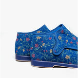 GBS RHONA Womens Boot Slippers Blue