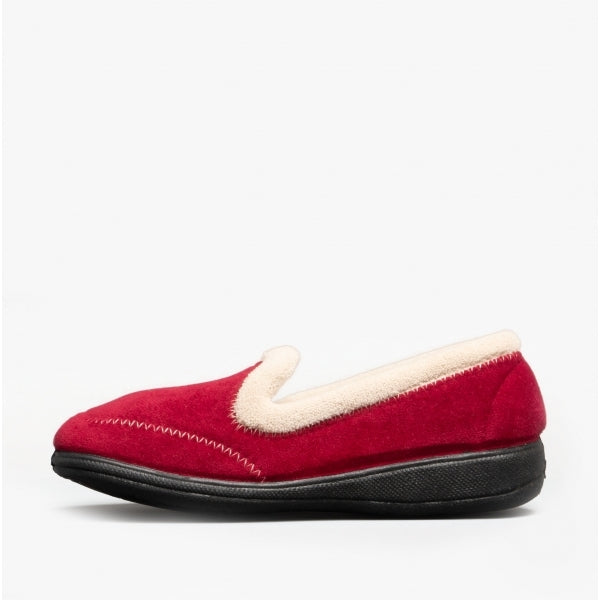Mirak MAIER Womens Slippers Burgundy